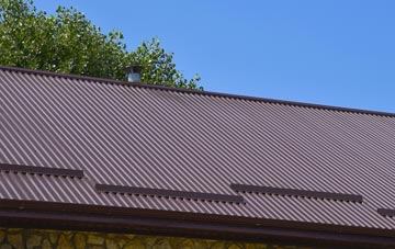 typical Sotterley corrugated roof uses