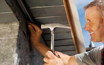 Sotterley fascia installation